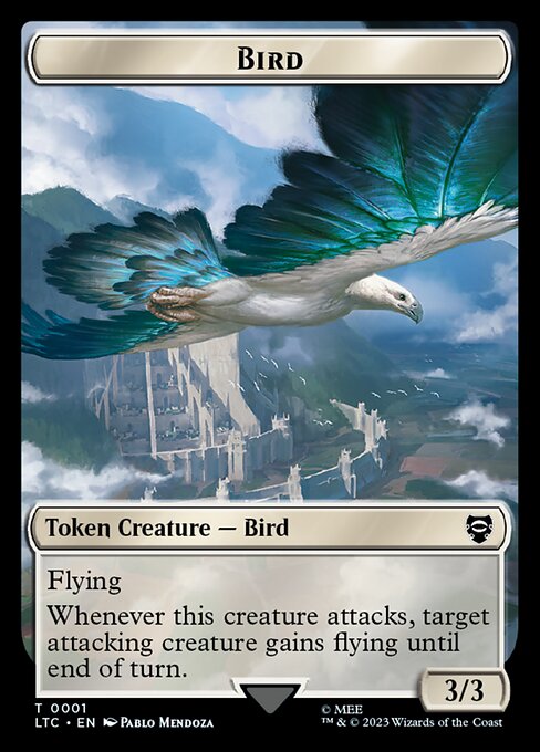 Bird highlighted card art