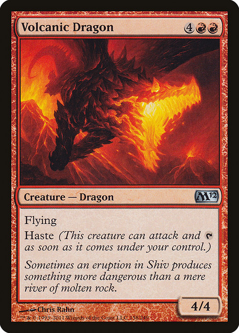 Volcanic Dragon from Magic 2012