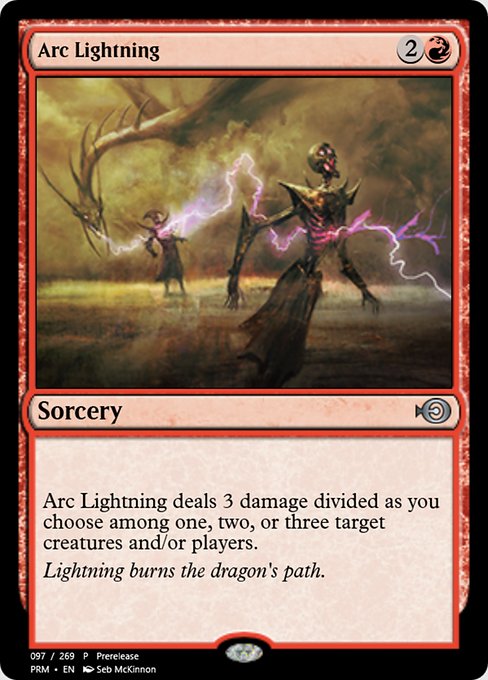 Arc Lightning from Magic Online Promos
