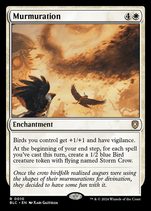 Murmuration highlighted card art