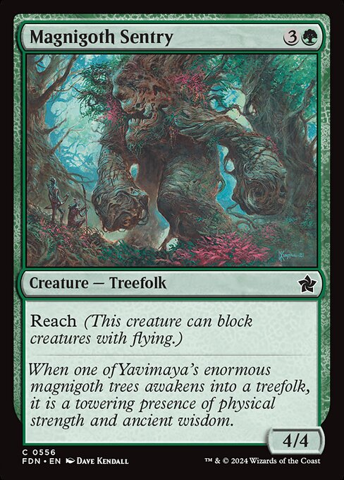 Magnigoth Sentry highlighted card art