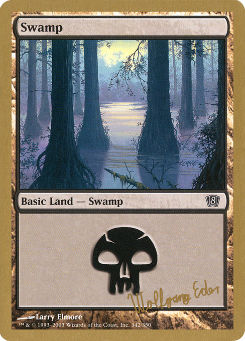 Swamp from World Championship Decks 2003