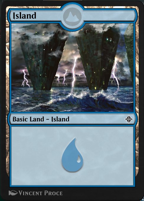 Island from MTG Arena Promos