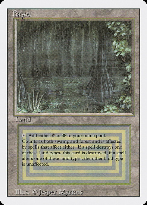Bayou from Revised Edition
