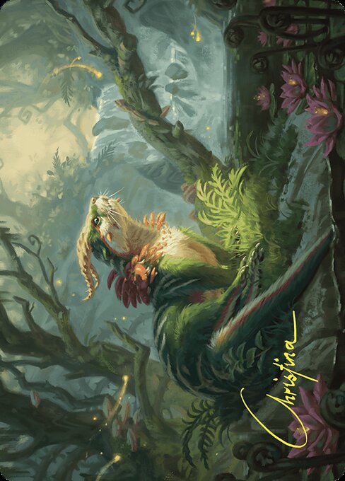 Elusive Otter // Elusive Otter highlighted card art
