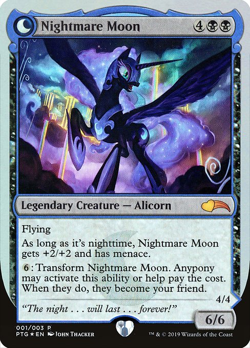Nightmare Moon // Princess Luna from Ponies: The Galloping