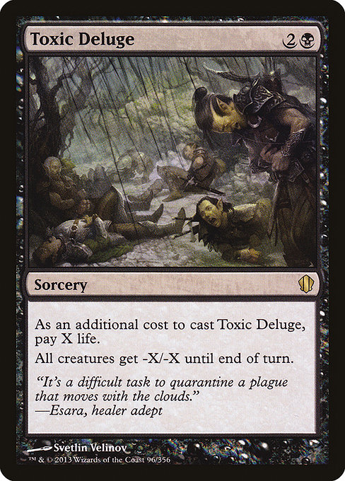 Toxic Deluge from Commander 2013