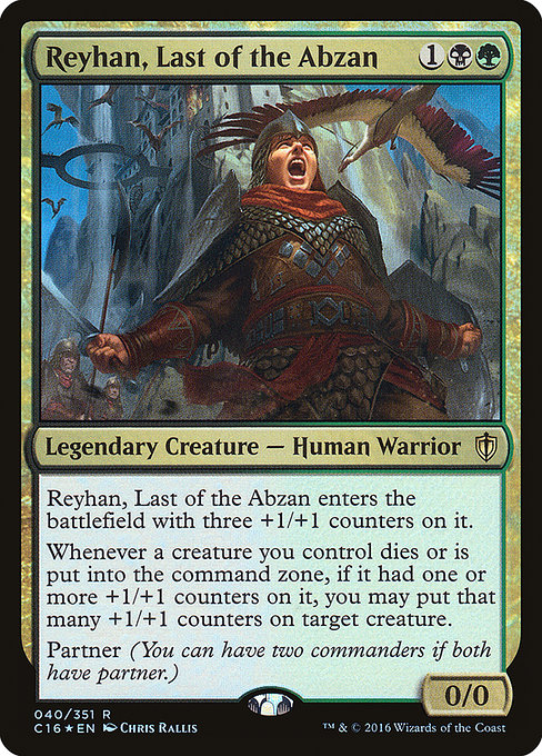 Reyhan, Last of the Abzan from Commander 2016