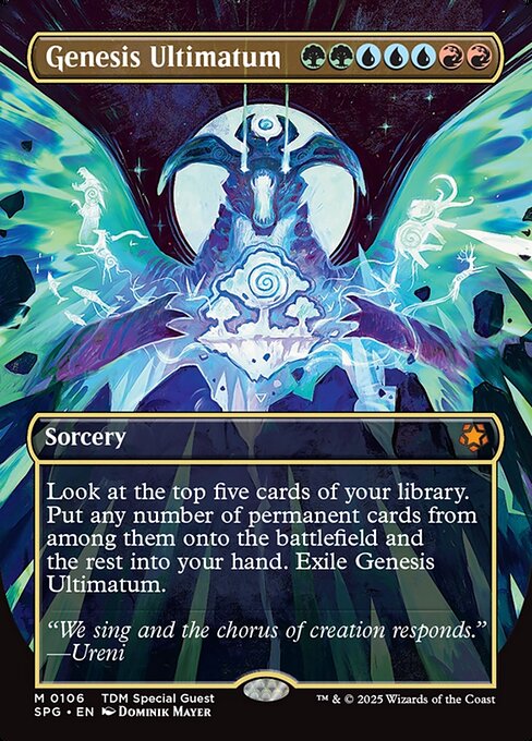 Genesis Ultimatum highlighted card art