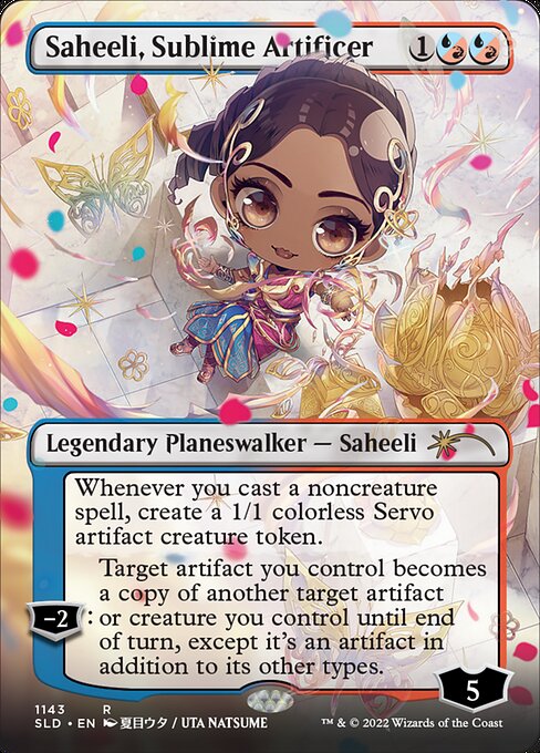 Saheeli, Sublime Artificer from Secret Lair Drop