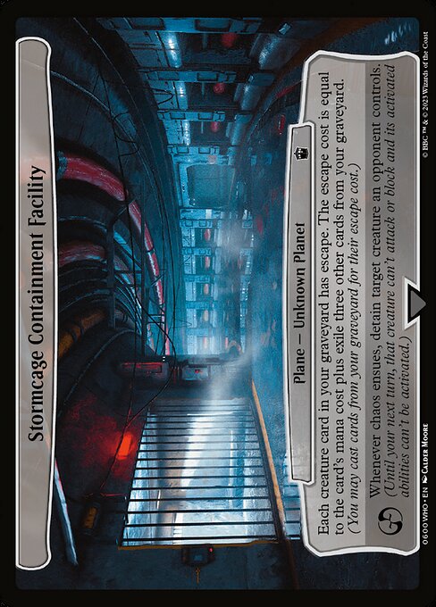 Stormcage Containment Facility highlighted card art