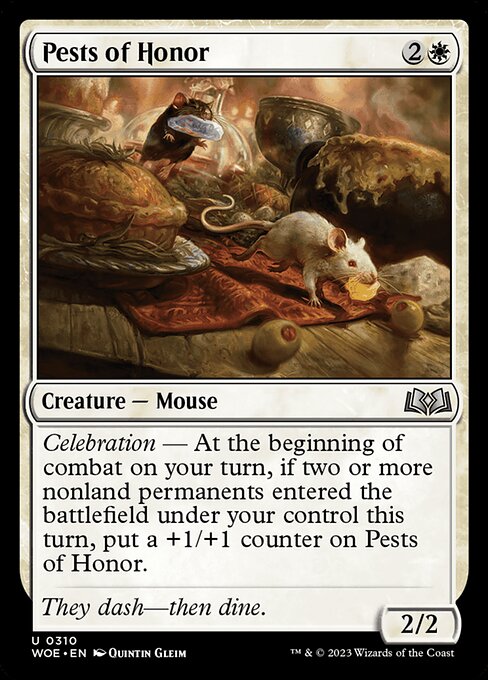 Pests of Honor highlighted card art
