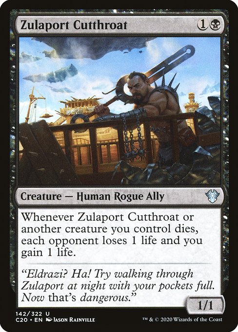 Zulaport Cutthroat from Commander 2020