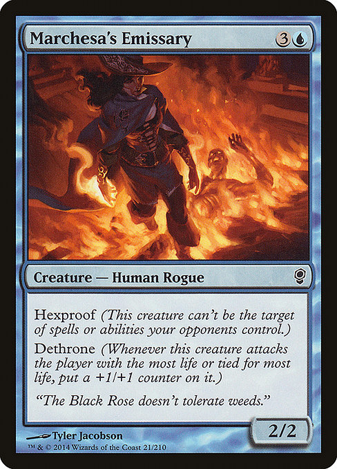 Marchesa's Emissary highlighted card art