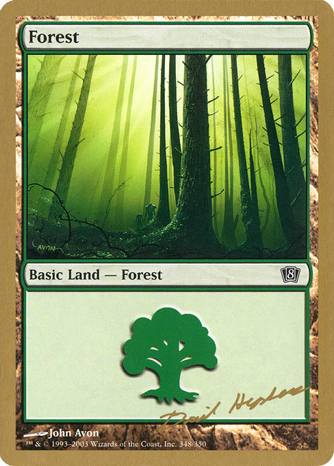 Forest from World Championship Decks 2003