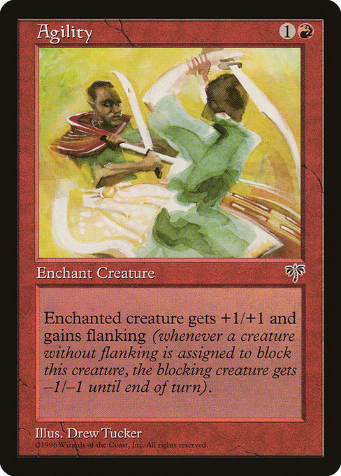 Agility highlighted card art