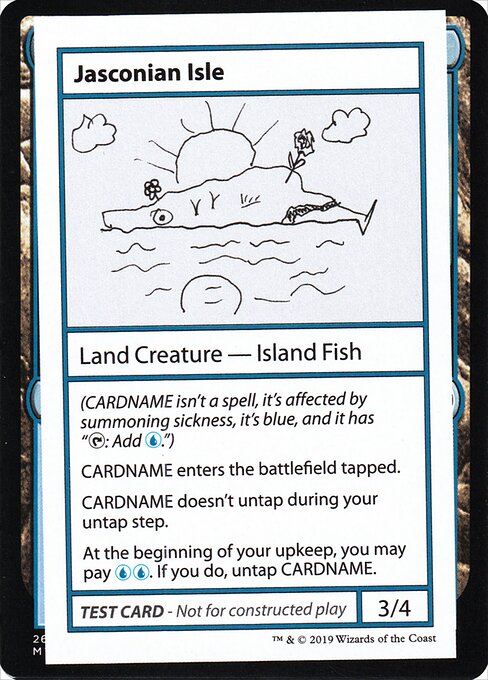 Jasconian Isle highlighted card art