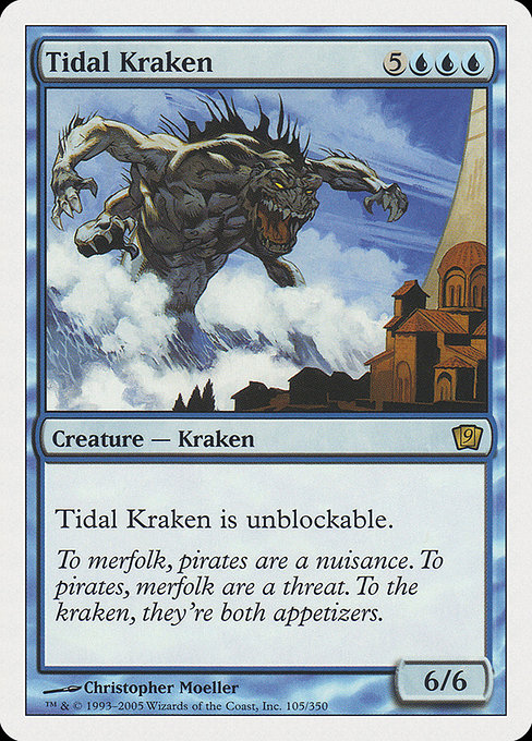 Tidal Kraken highlighted card art