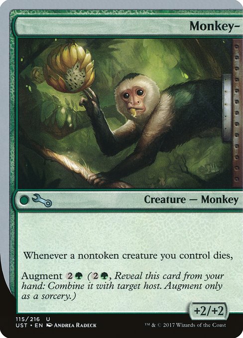 Monkey- highlighted card art