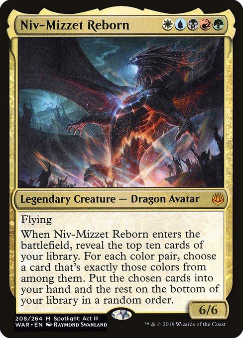 Niv-Mizzet Reborn from War of the Spark
