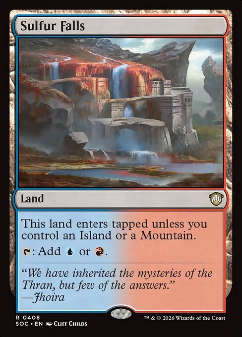 Sulfur Falls highlighted card art