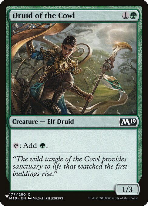 Druid of the Cowl from The List
