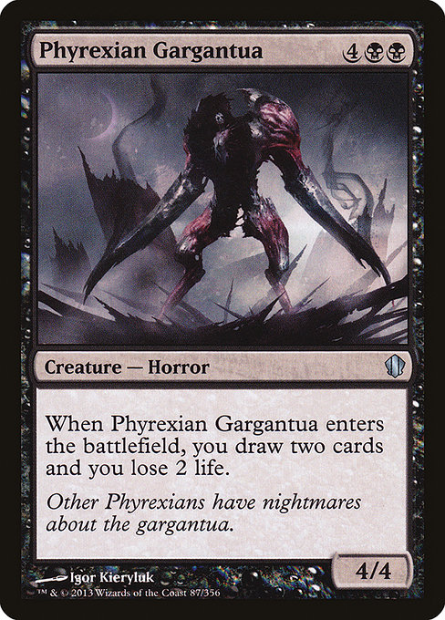 Phyrexian Gargantua from Commander 2013