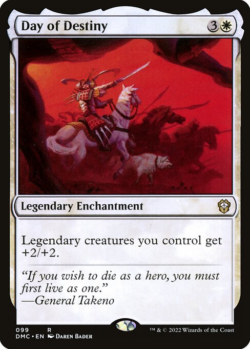 Day of Destiny from Dominaria United Commander