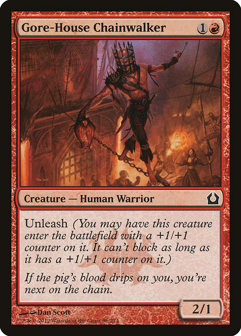 Gore-House Chainwalker highlighted card art