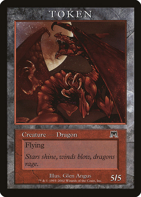 Dragon from Magic Player Rewards 2002