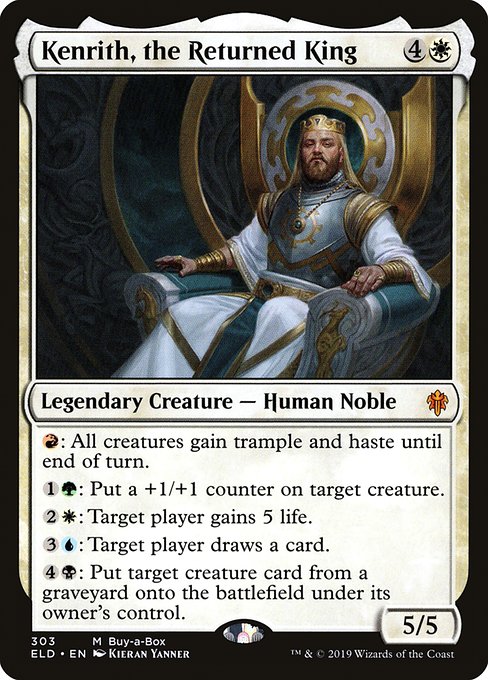Kenrith, the Returned King from Throne of Eldraine
