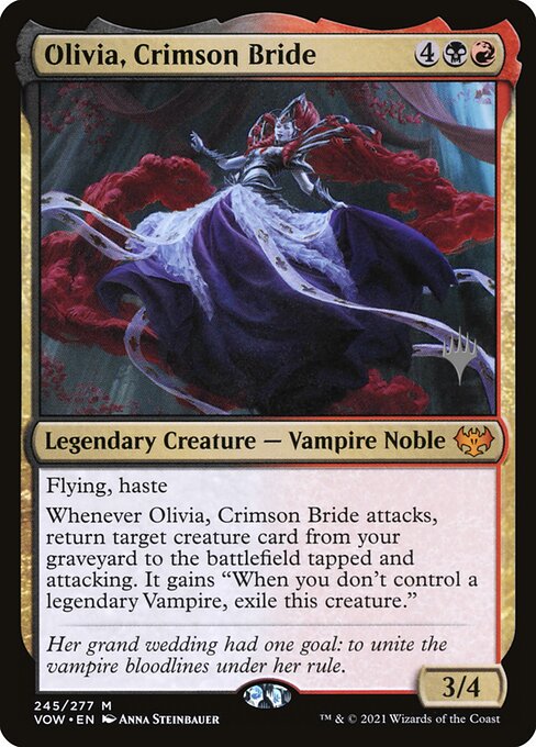 Olivia, Crimson Bride from Innistrad: Crimson Vow Promos