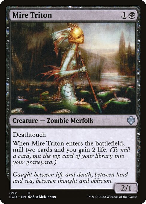 Mire Triton from Starter Commander Decks