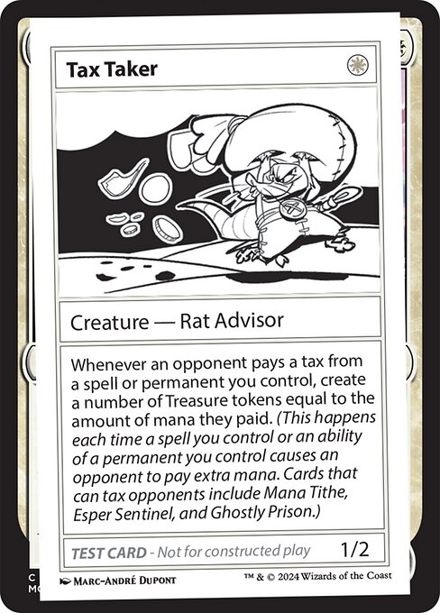Tax Taker highlighted card art