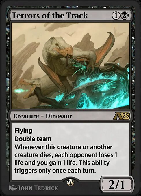 Terrors of the Track highlighted card art