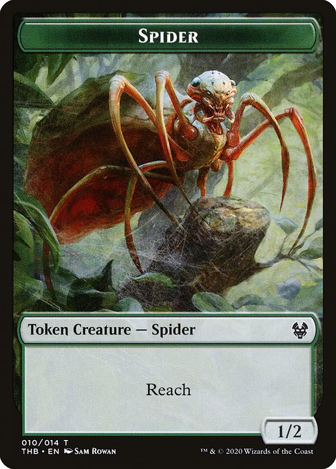 Spider from Theros Beyond Death Tokens