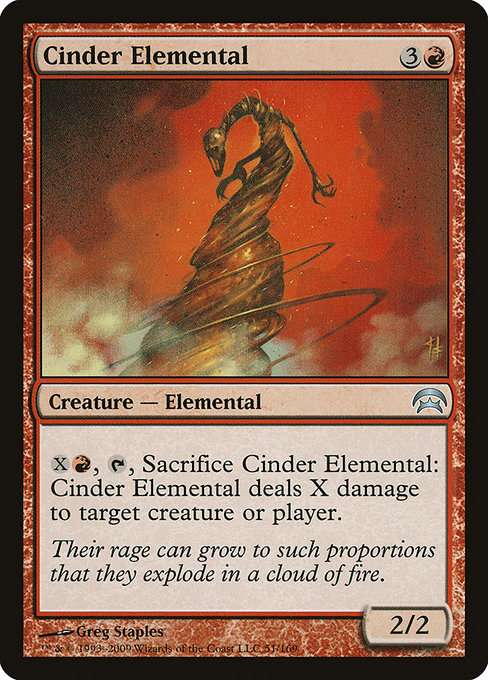 Cinder Elemental from Planechase