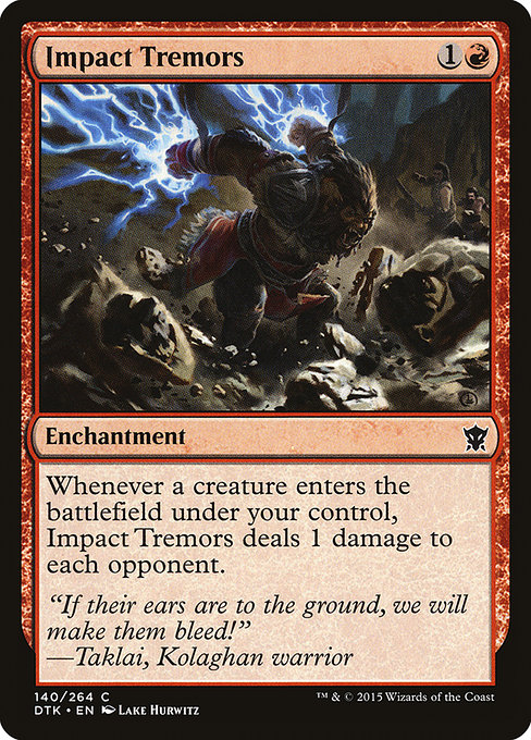 Impact Tremors from Dragons of Tarkir