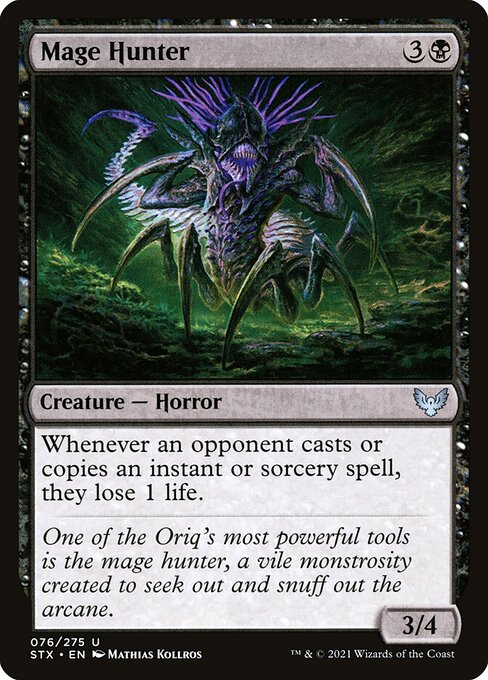 Mage Hunter highlighted card art