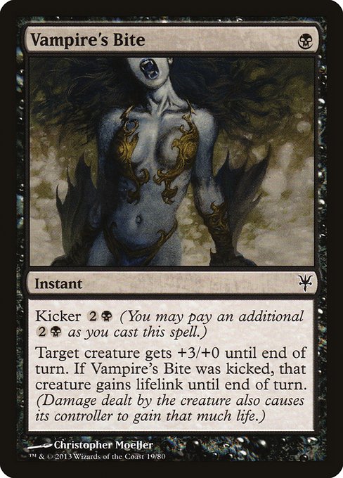 Vampire's Bite highlighted card art