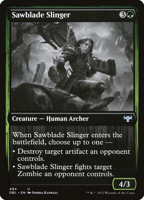 Sawblade Slinger highlighted card art