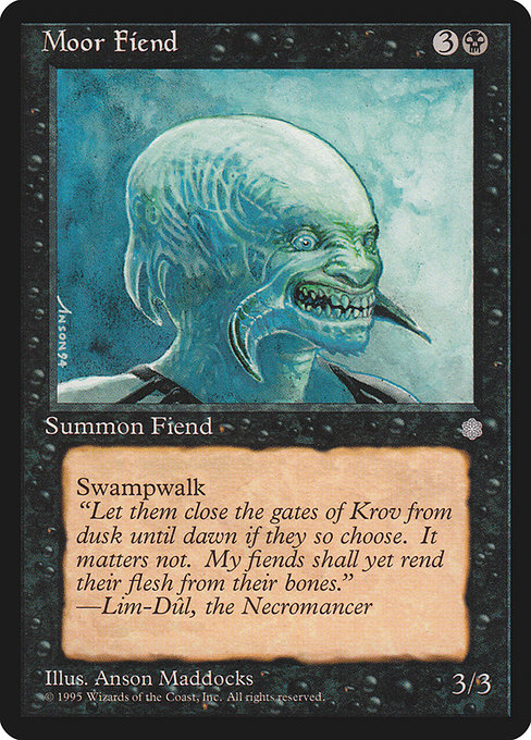 Moor Fiend highlighted card art