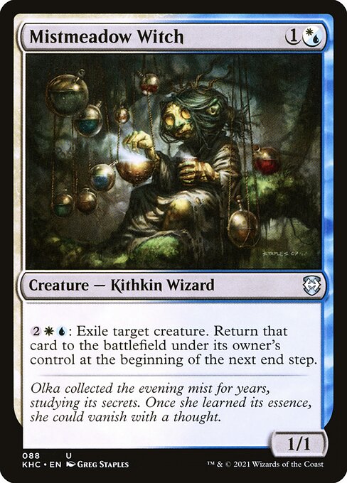 Mistmeadow Witch from Kaldheim Commander