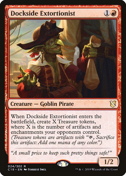 Dockside Extortionist from Commander 2019