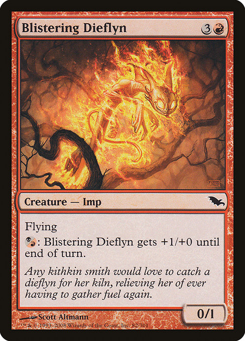Blistering Dieflyn highlighted card art