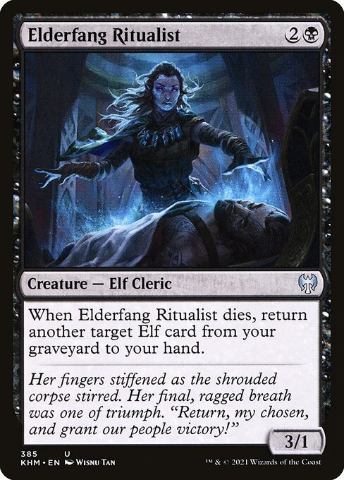 Elderfang Ritualist highlighted card art