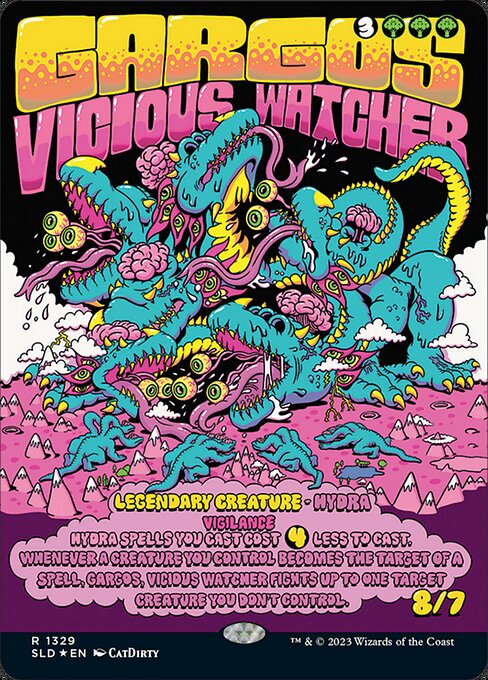 Gargos, Vicious Watcher highlighted card art