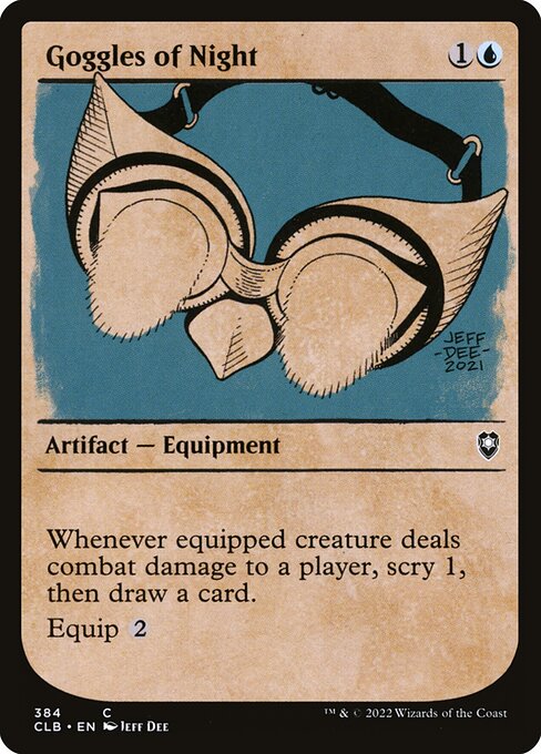 Goggles of Night from Commander Legends: Battle for Baldur's Gate