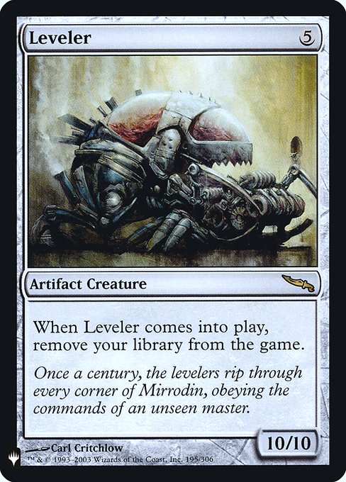 Leveler from The List