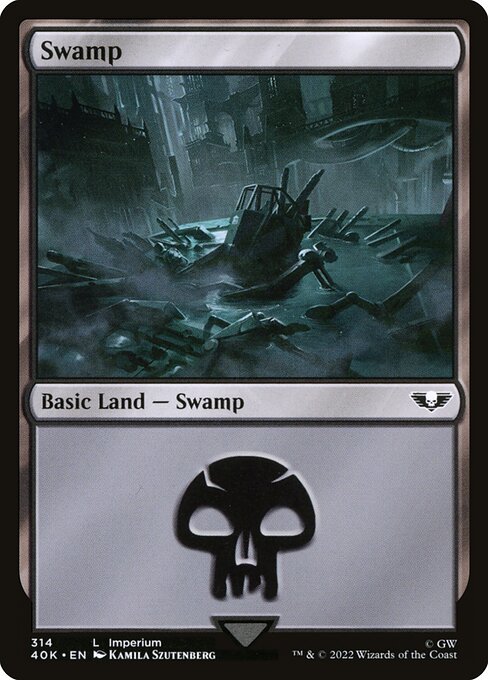 Swamp from Warhammer 40,000 Commander